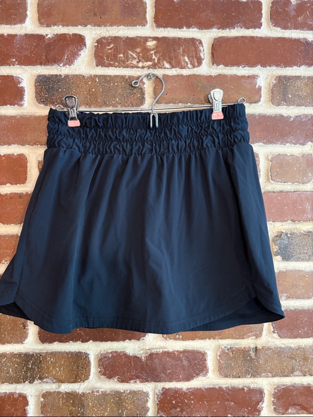 Zella Navy Athletic Skort with Elastic Waistband medium